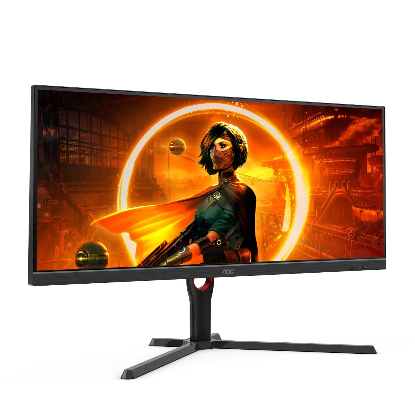 (Refurbished) AOC U34G3XM/EU 34" Ultrawide QHD 1ms 144Hz FreeSync Gaming Monitor