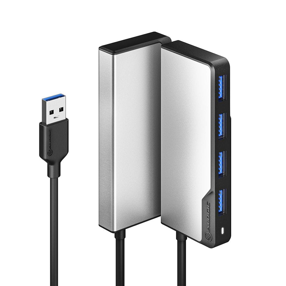 Alogic Fusion SWIFT 4-in-1 USB-A Hub - Space Grey