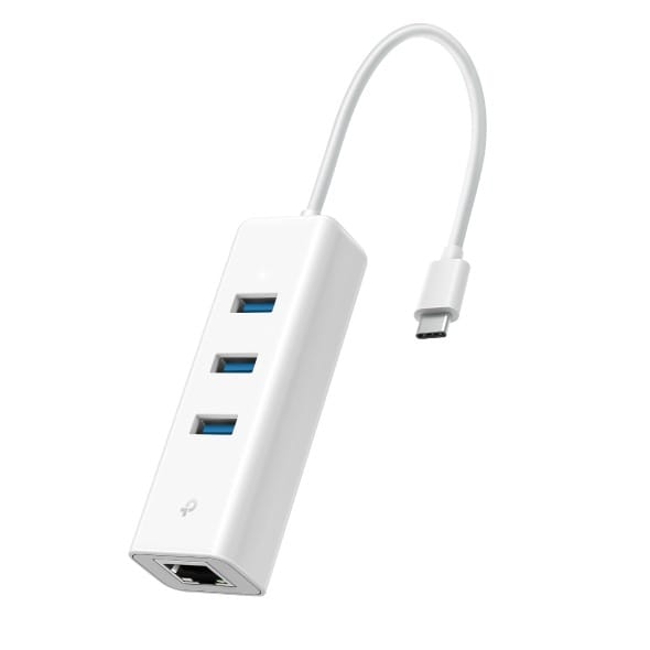 TP-Link USB Type-C 3-Port Hub and Gigabit Ethernet Adapter