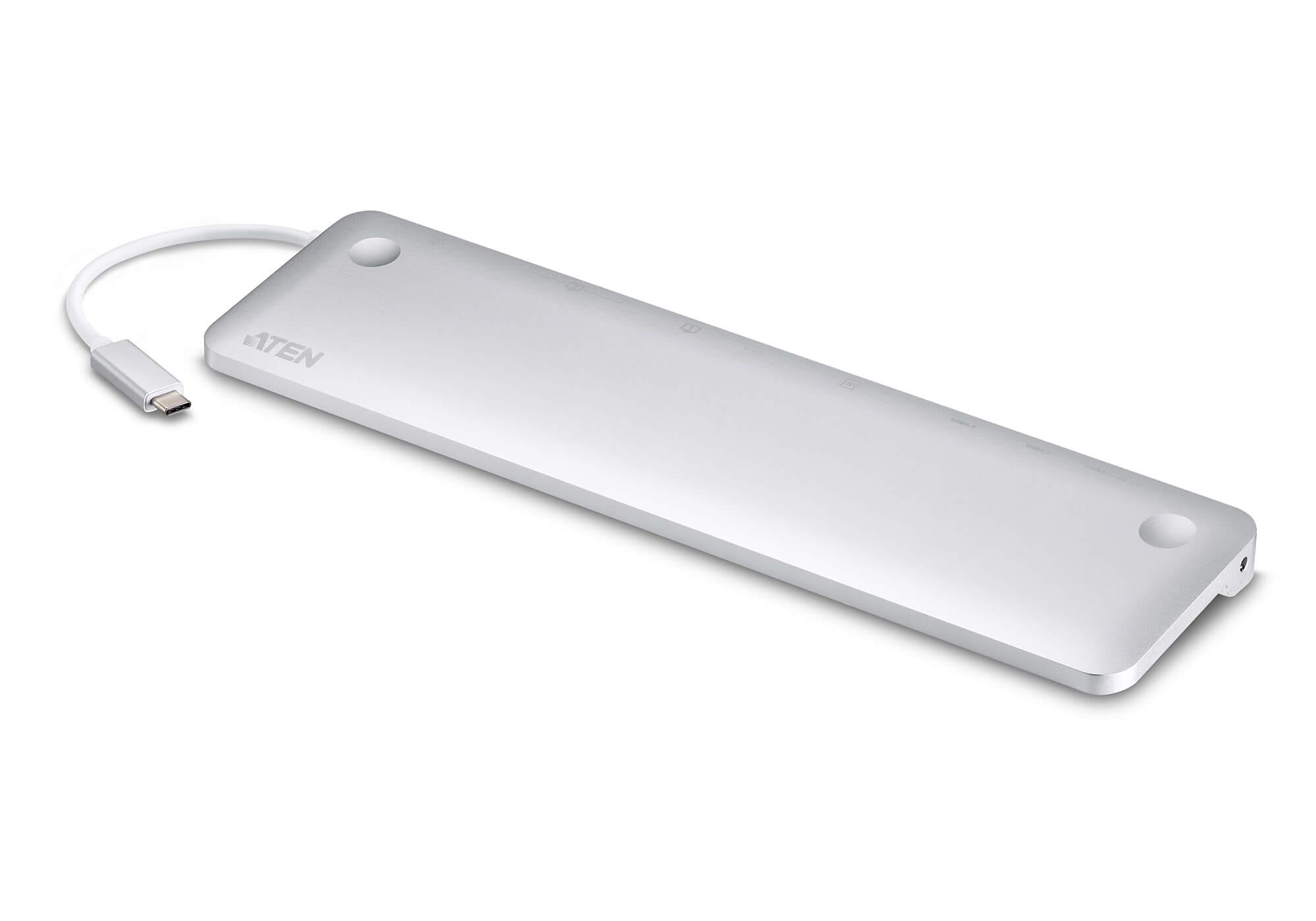 Aten USB-C Multiport Dock with Power Pass-Through 