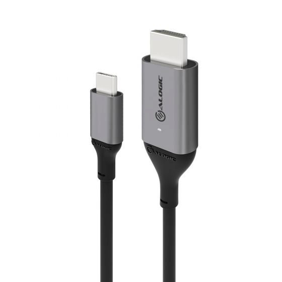 ALOGIC Ultra 2M USB-C (Male) to HDMI (Male) Cable - 4K 60Hz Grey
