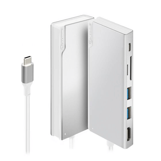 ALOGIC Ultra USB-C Dock UNI with Power Delivery Silver