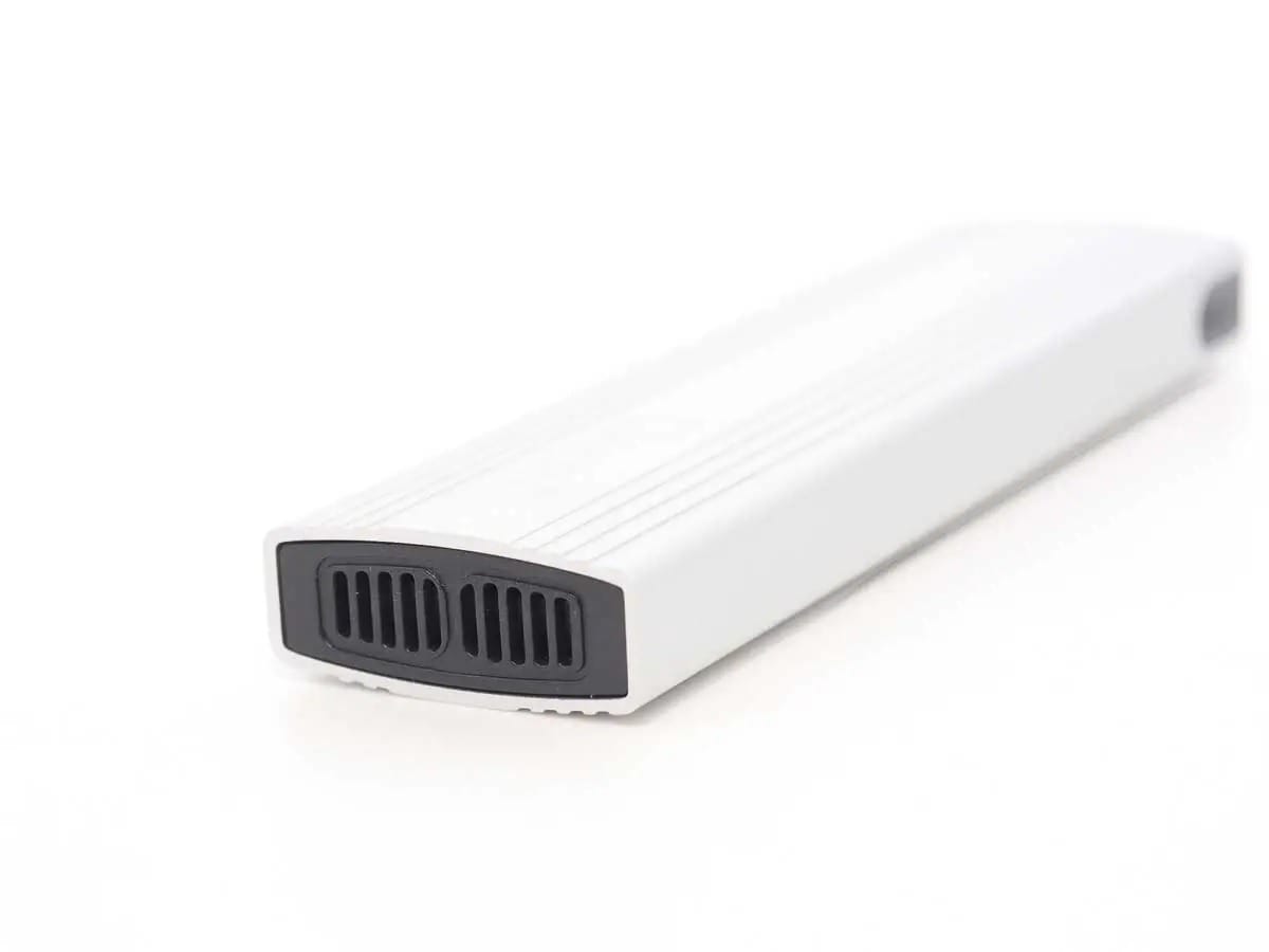 Oxhorn USB C 3.2 Gen 2 M.2 NVMe Enclosure Silver