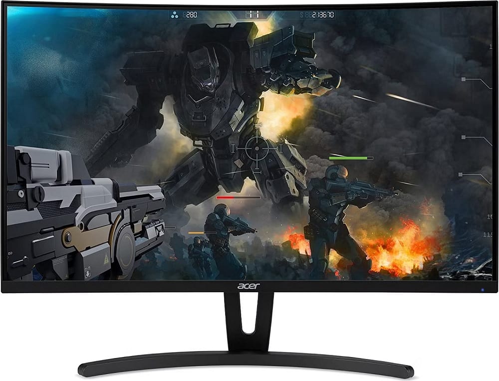 (Manufacturer Refurbished) Acer Nitro ED273P 27" Full HD Curved 165Hz 1ms FreeSync Gaming Monitor