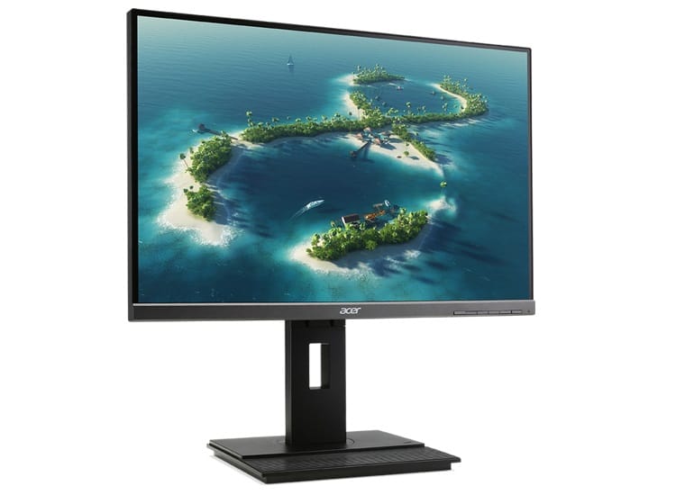 (Manufacturer Refurbished) Acer B246HYLB 23.8" FHD IPS LED Height Adjustable Monitor