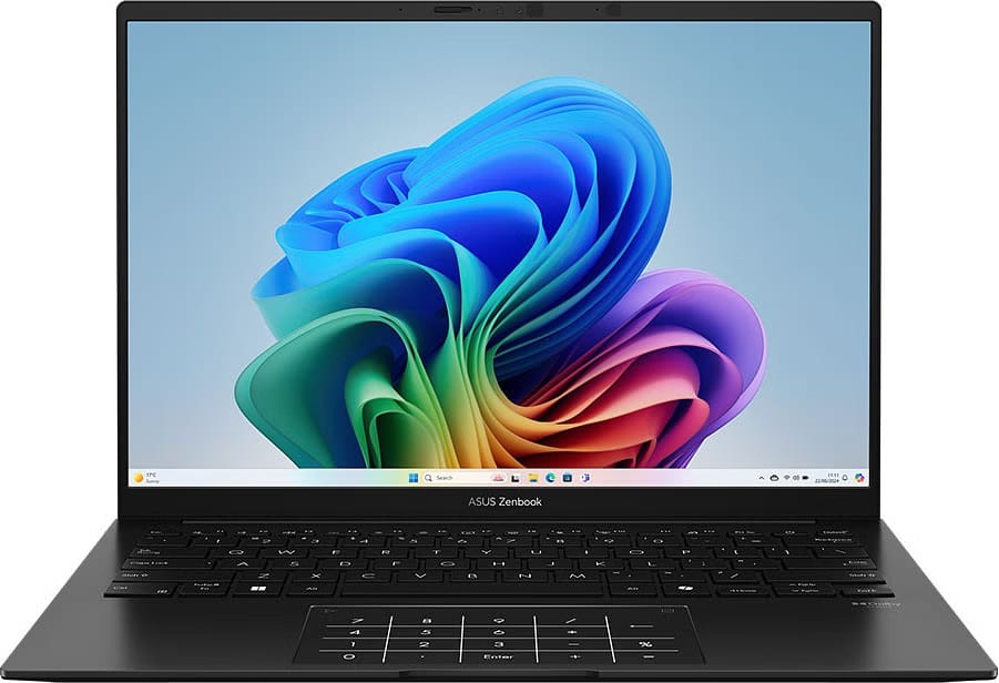Asus Zenbook 14 UM3406 14" 3K OLED 120Hz 0.2ms Laptop, Ryzen AI 7 350, 16GB RAM, 1TB SSD, Windows 11 Home - Jade Black