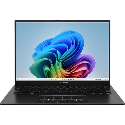 ASUS Zenbook 14 14" 3K OLED 0.2ms 120Hz Laptop, Ryzen AI 7 350, 32GB RAM, 4TB SSD, Windows 11 Home - Jade Black