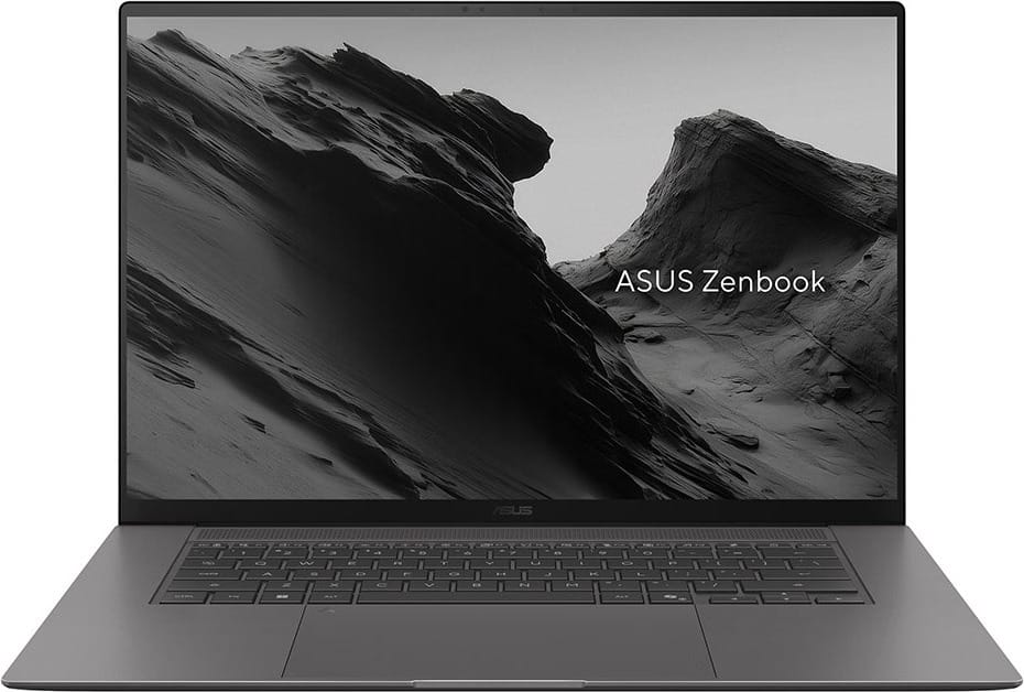 ASUS Zenbook S 16 UM5606GA 16" 3K 120Hz Touchscreen OLED Laptop, Ryzen AI 7 445, 32GB RAM, 2TB SSD, Windows 11 Home - Antrim Grey