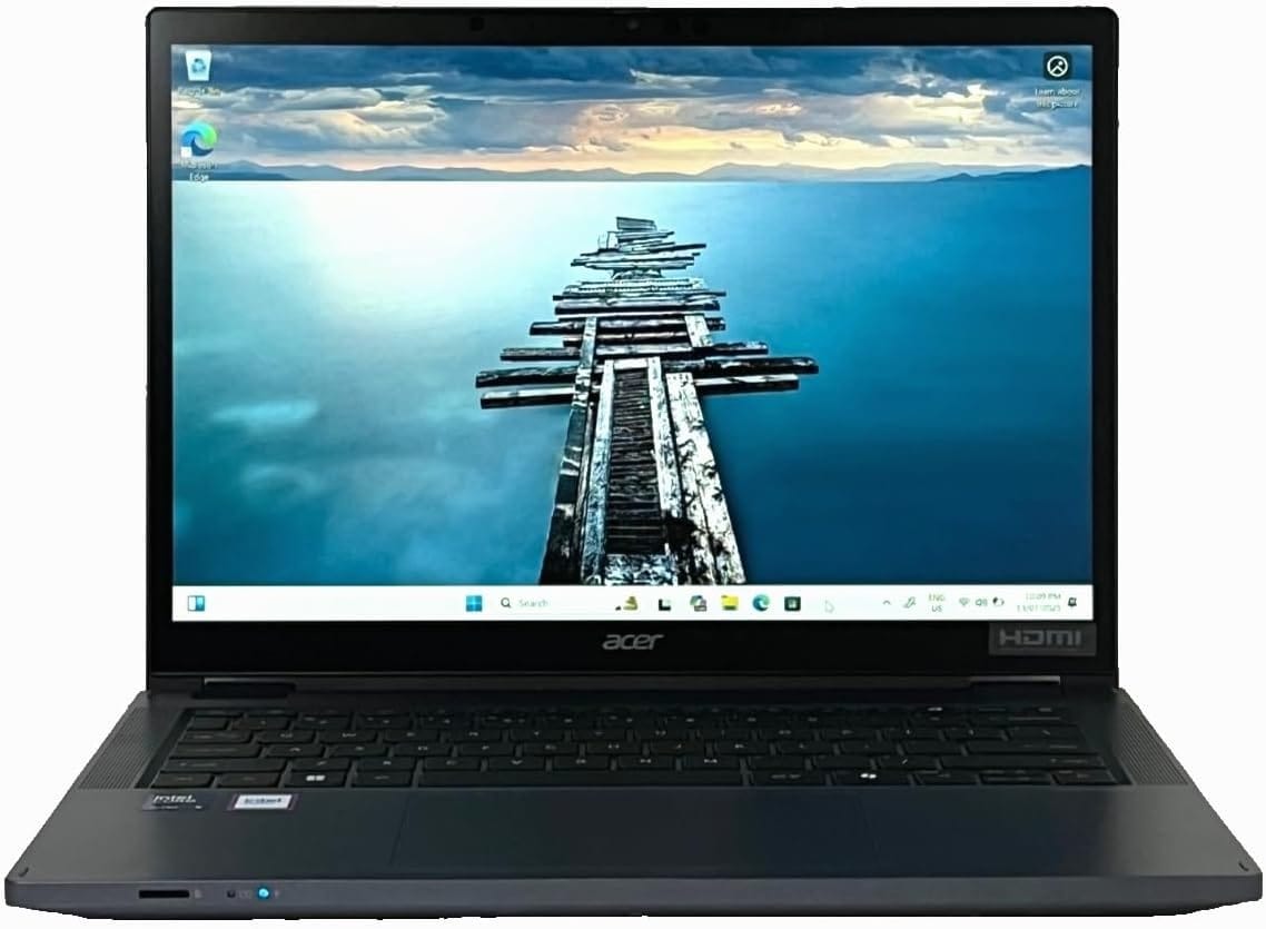 (Manufacturer Refurbished) Acer TravelMate Spin 14 14" WUXGA Laptop, Ultra 5, 16GB RAM, 256GB SSD, Windows 11 Pro