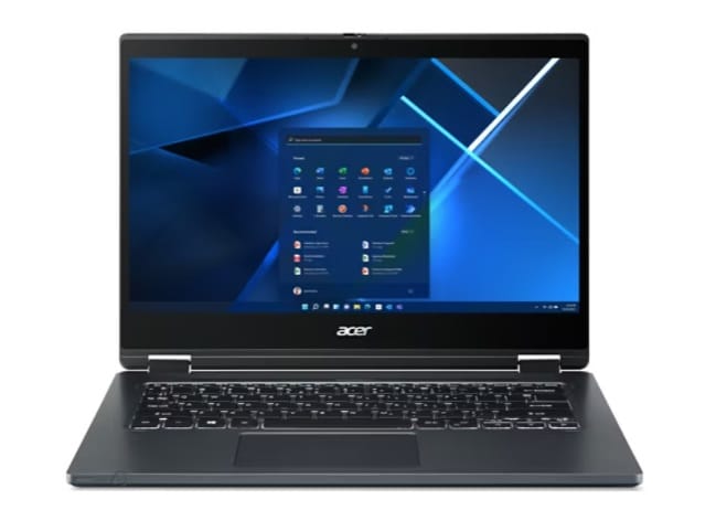 (Ex-Demo) Acer TravelMate Spin P4, 14" FHD Touchscreen Laptop, i5, 8GB RAM, 256GB SSD, Windows 11 Pro
