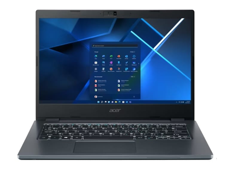 Acer TravelMate P4 14" FHD Laptop, i5-1135G7, 8GB SSD, 256GB SSD, Windows 11 Pro
