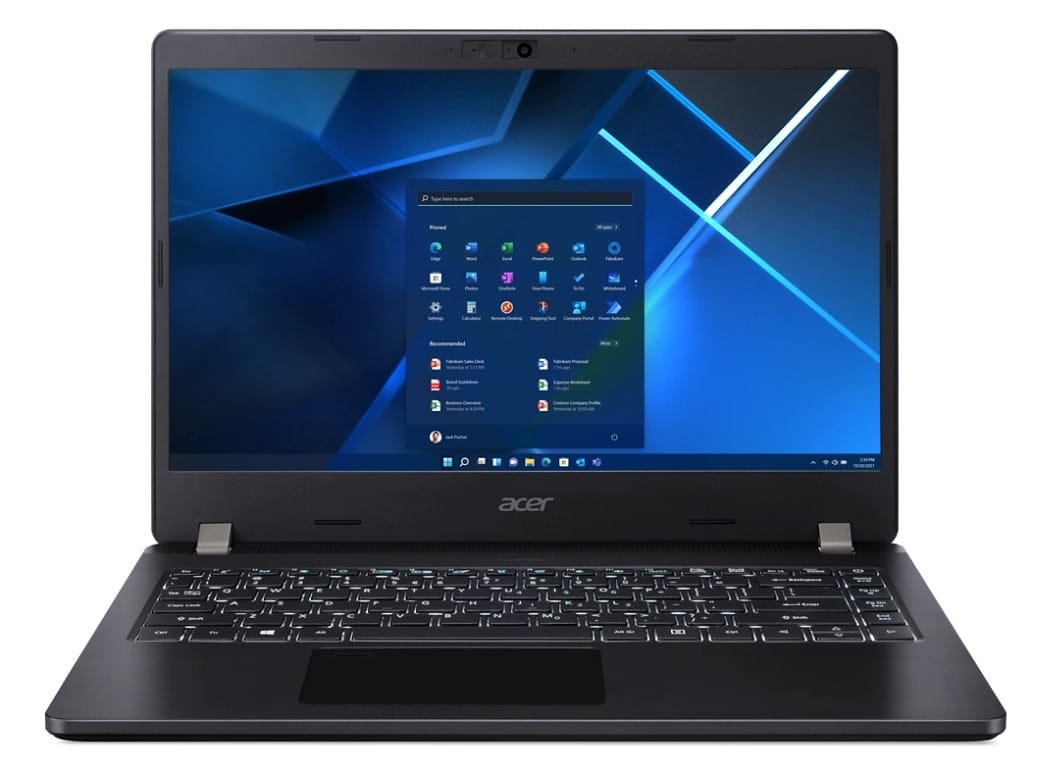 (Manufacturer Refurbished) Acer TravelMate, 14" FHD Laptop, i5-1135G7, 8GB RAM, 256GB SSD, Windows 11 Pro