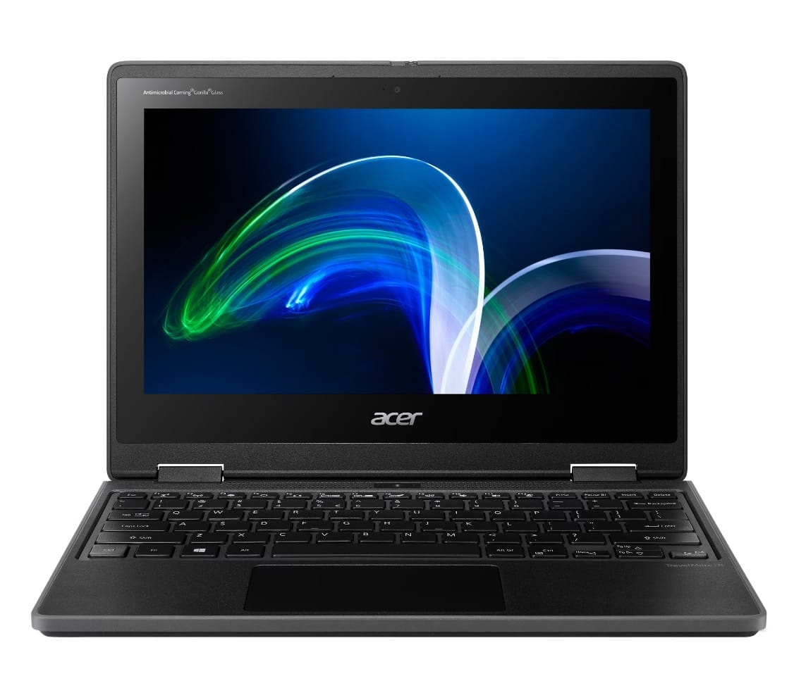 RFB Acer TravelMate Spin B3 11.6" FHD 2-In-1 Touchscreen Laptop, Pentium N6000, 8GB RAM, 256GB SSD, Windows 11 Pro