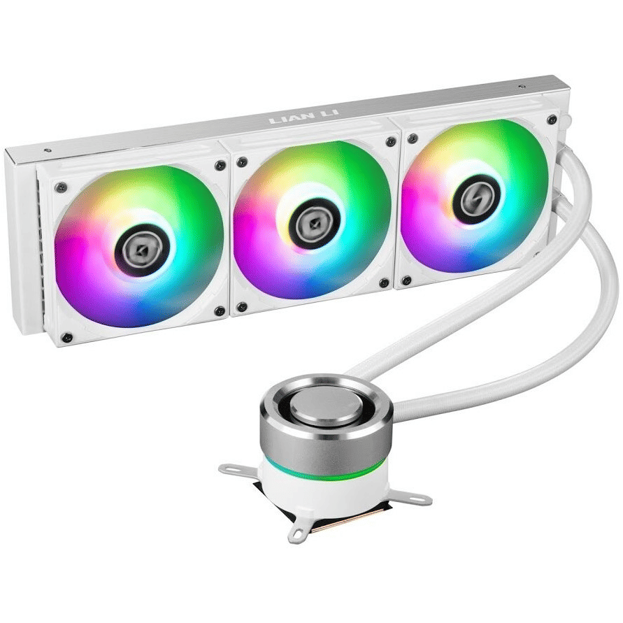 Lian Li Galahad 360 SL120 AIO CPU Cooler White