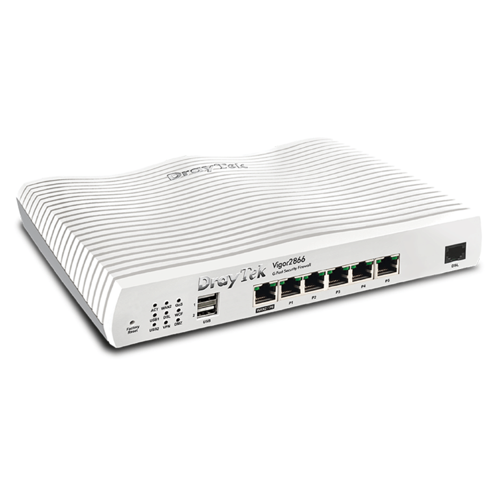 Draytek Vigor DV2866 Multi-WAN VDSL2 Modem Router