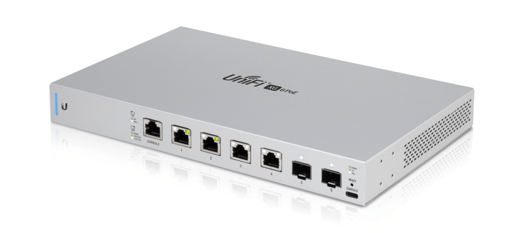 Ubiquiti US-XG-6POE UniFi 6 Port 10Gb 802.3bt POE+ 
