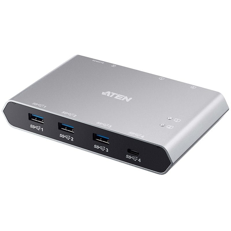 Aten USB-C Gen 2 Sharing Swith with Power Pass-through