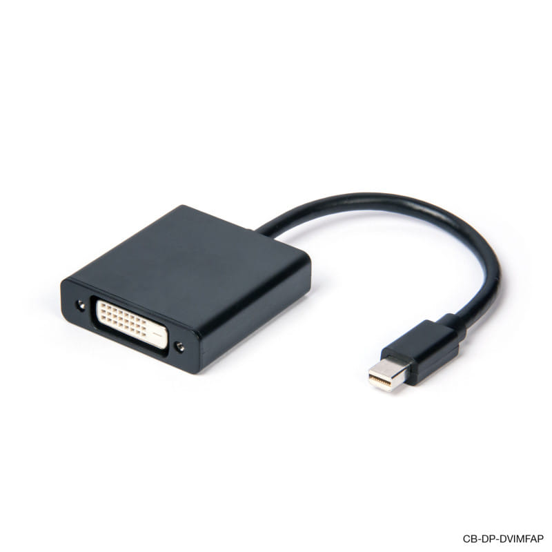 Connect 20cm Mini DisplayPort to DVI Adapter (Male to Female)