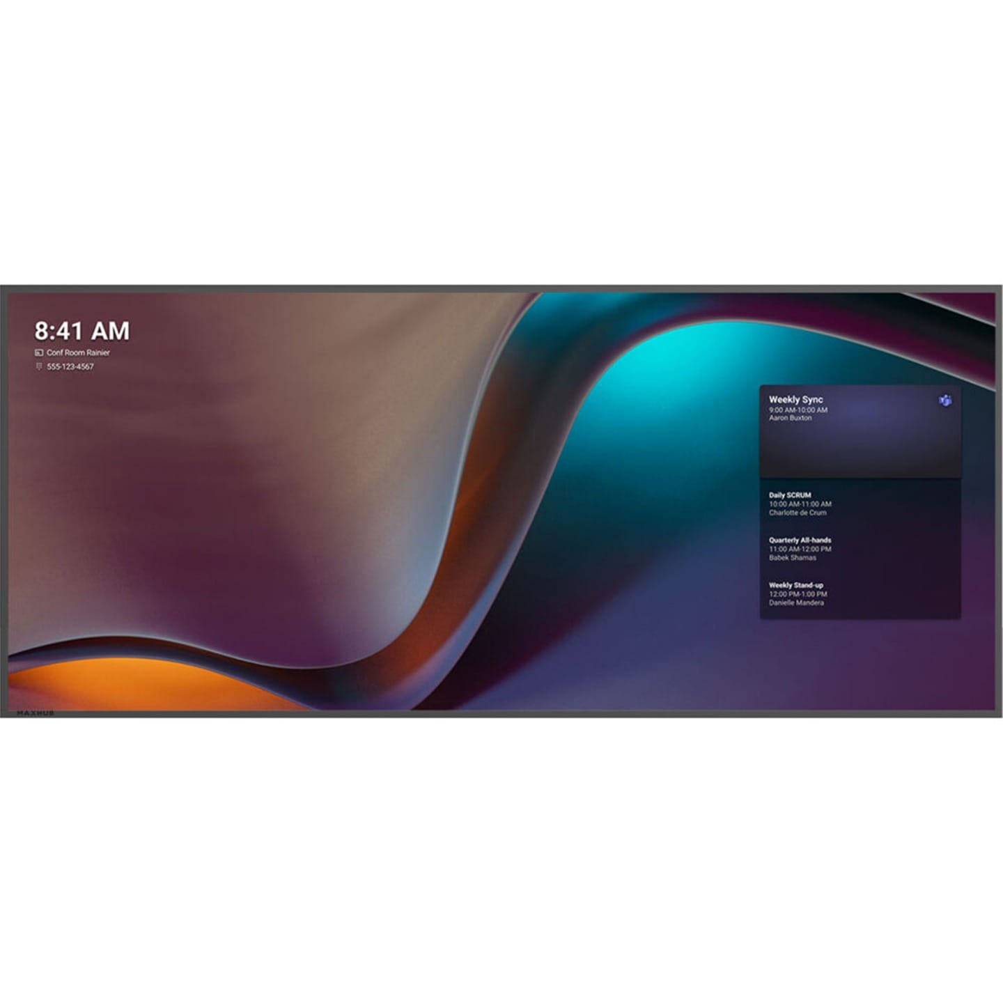 Maxhub UW92NA 92" 5K Non-Touch Panel 24/7 Ultra-wide Commercial Display