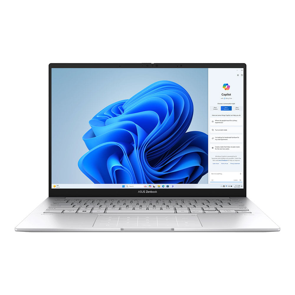Asus Zenbook 14 14" OLED Touchscreen Laptop, Ultra 7 Processor 155H, 16GB RAM, 1TB SSD, Windows 11 Home 