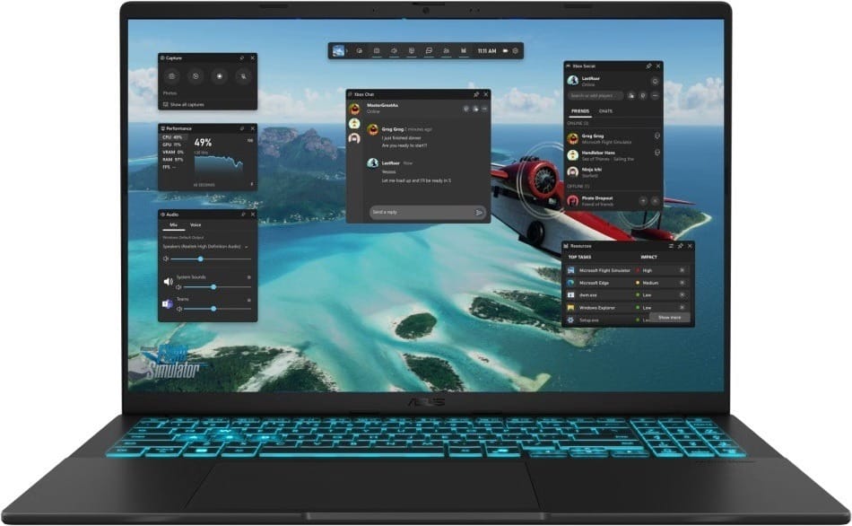 ASUS Gaming V16 16" WUXGA 144Hz Laptop, Ultra 7-240H, 64GB RAM, 2TB SSD, RTX 5050, Windows 11 Home - Black