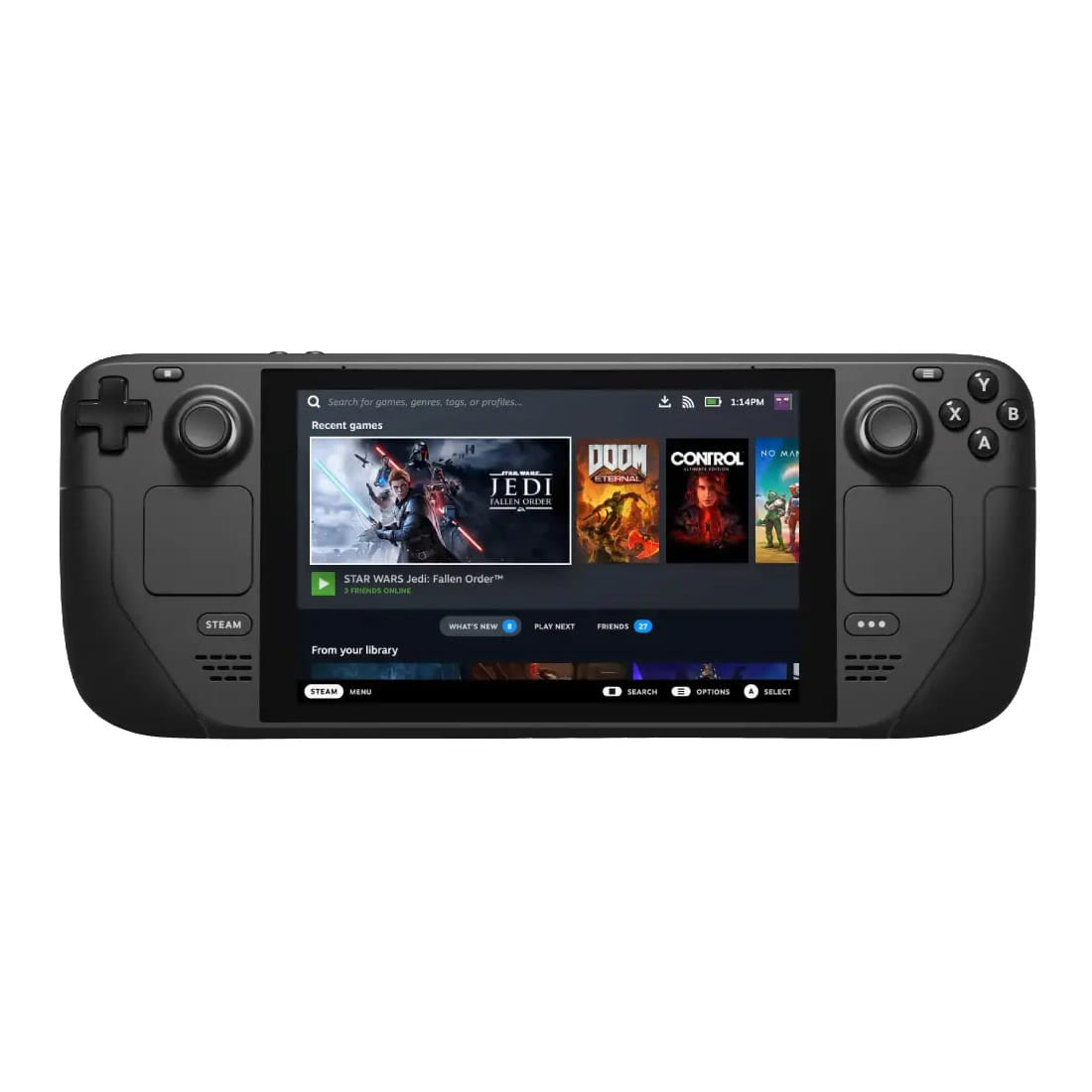 Valve Steam Deck 256GB Handheld Gaming Console Black