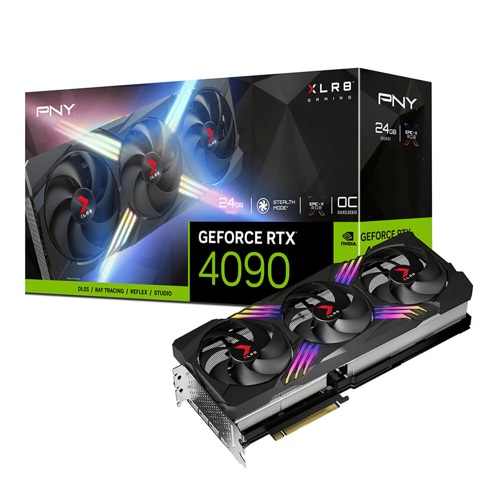 PNY GeForce RTX 4090 OC 24GB XLR8 Graphics Card
