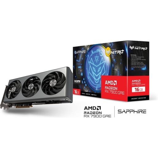 (Ex-Demo) Sapphire Nitro+ Radeon RX 7900 GRE OC 16GB Graphic Card