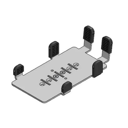Spacepole Multigrip Verifone P200/P400 Black