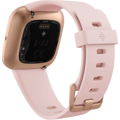 Fitness Tracker Shower With Fitbit Versa Fitbit Versa Lite Edition Smartwatch, Silver Aluminum Case