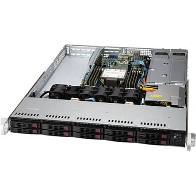 Supermicro 110P 1U- Xeon Server 4310 32GB RAM, 960GB M.2, 750w PSU,  3 Years RTB