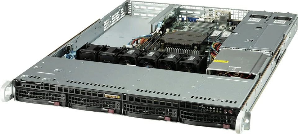 Supermicro UP SuperServer 510T 1U E23141, 16GB, 960GB, Server
