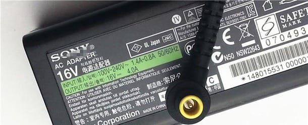 Sony VAIO VGP-AC16V14 16V 4A AC Adapter