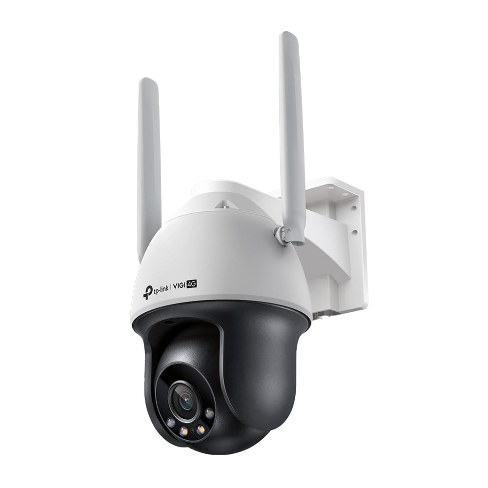 TP-Link VIGI C540-4G VIGI 4MP Outdoor Full-Color 4G Pan Tilt Network Camera