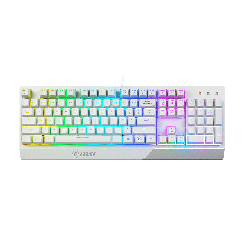 MSI Vigor GK30 US Gaming Keyboard - White
