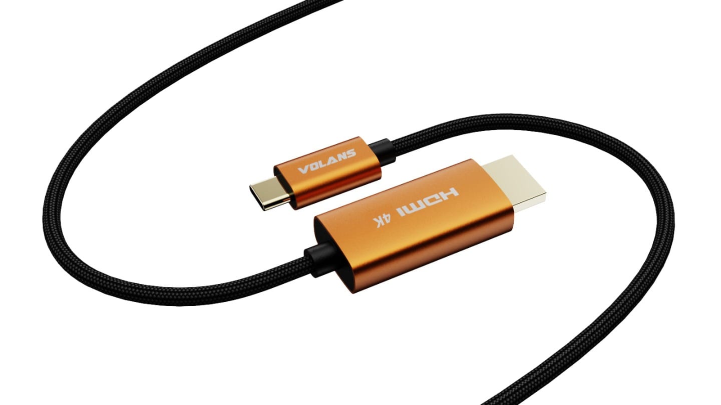 VOLANS VL-CH42 Ultra 8K USB-C to HDMI Cable V2.0 (2M)