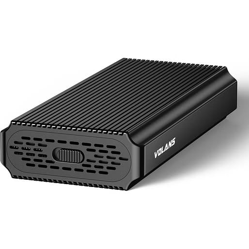 Volans NVMe PCIe M.2 SSD to USB4 Type C Enclosure 40Gbps With 4TB SSD