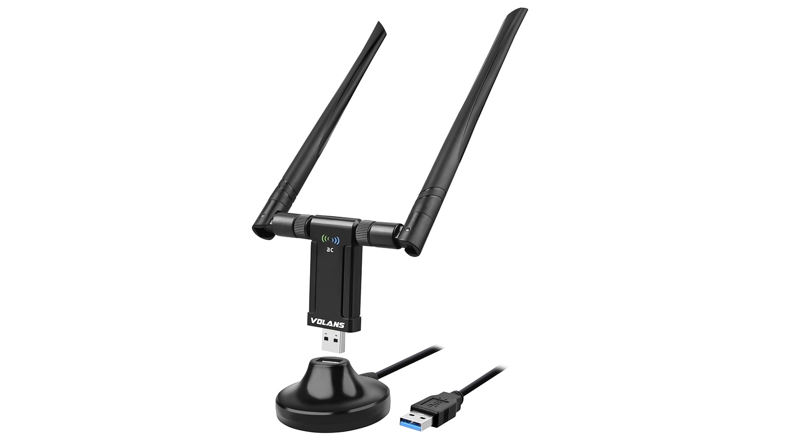 Volans AC1900 High Gain Dual Band Wireless USB Wi-Fi Adapter