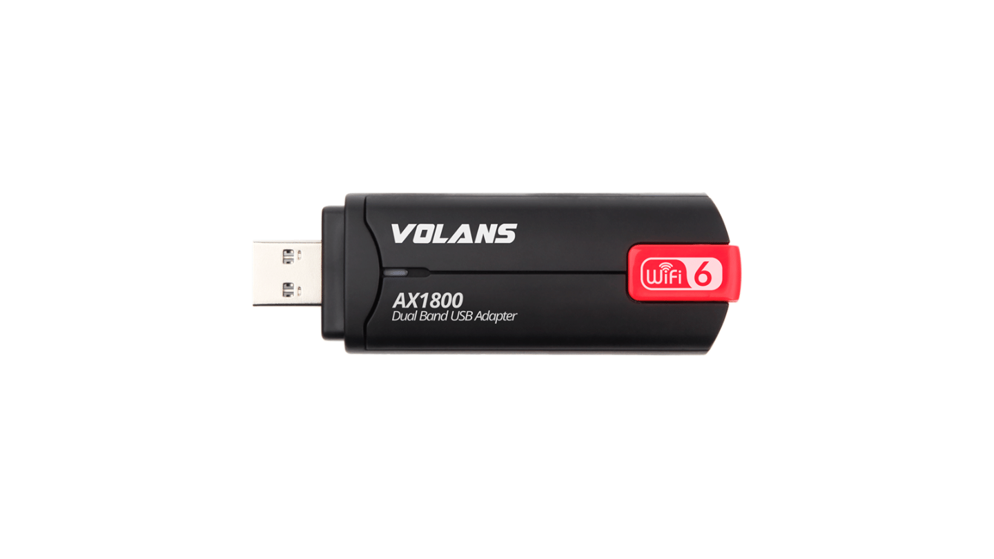 Volans VL-UX1800 AX1800 Wi-Fi 6 USB Adapter