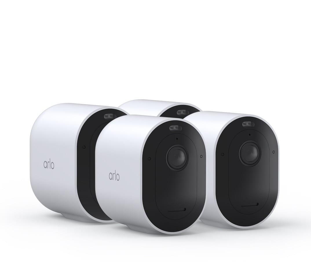 Arlo Pro 5 Indoor/Outdoor 2K Network Camera Colour - 4 Pack