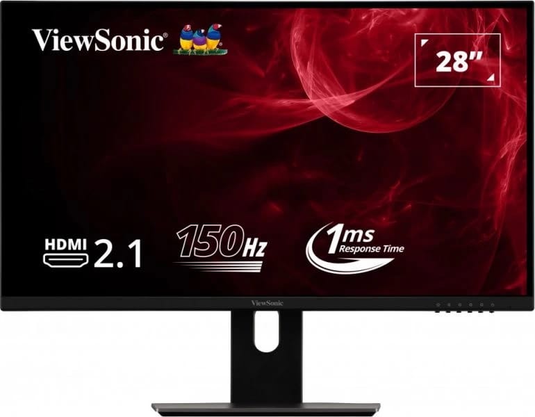 ViewSonic VX2882-4KP 28" 4K IPS 1ms 150Hz FreeSync HDR10 PS5 Ready Height Adjustable Monitor