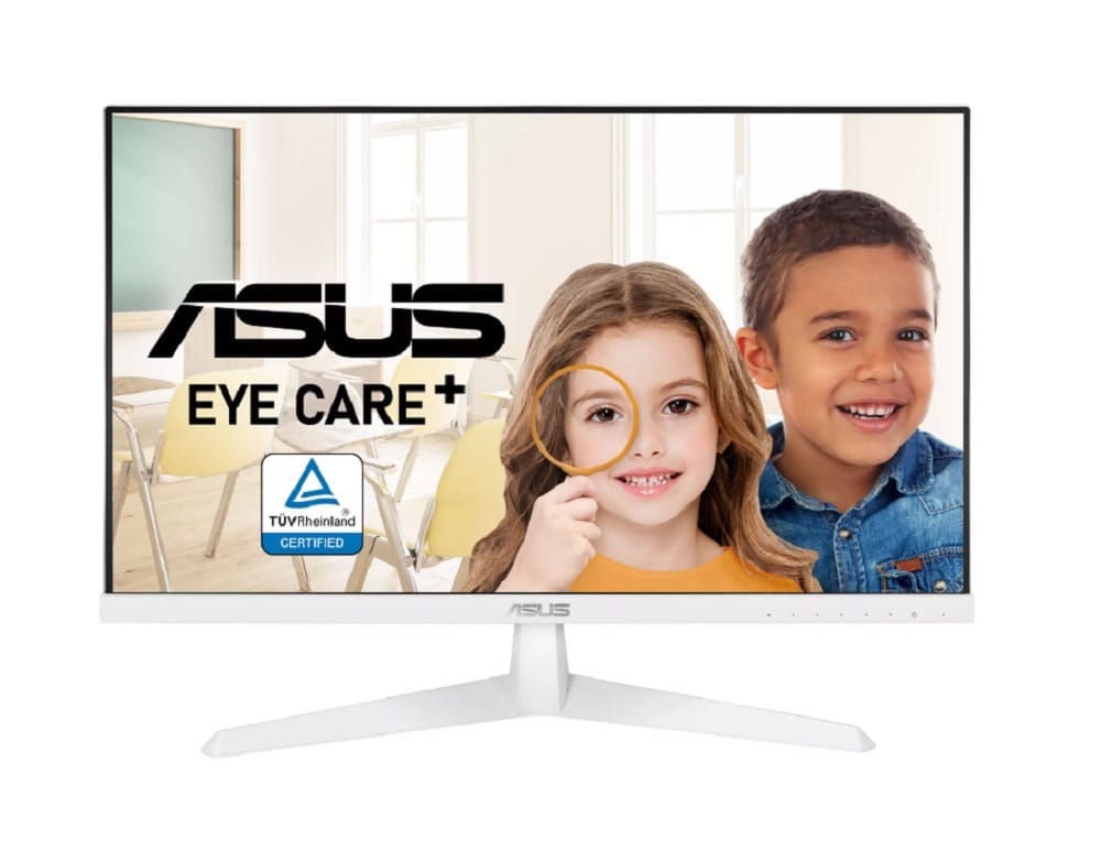 ASUS VY249HE-W 23.8" FHD IPS 1ms 75Hz FreeSync Eye Care Monitor White