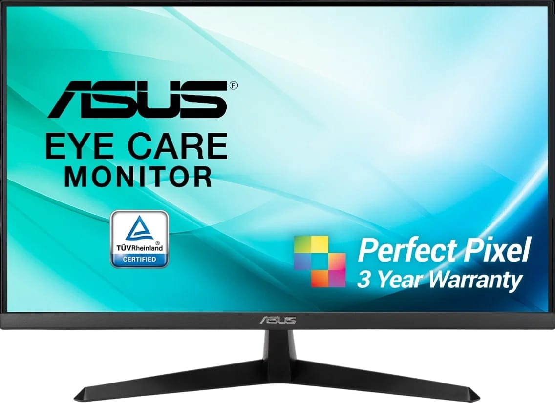 (Ex-Demo) Asus VY279HE 27" FHD IPS 1ms 75Hz FreeSync Eye Care Monitor