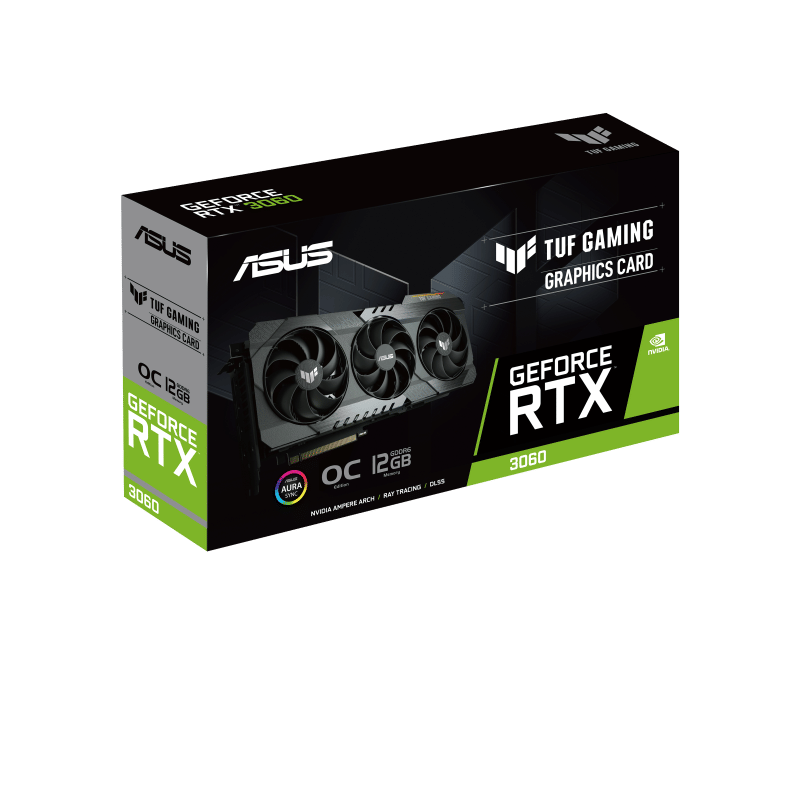 ASUS TUF Gaming GeForce RTX 3060 O12G V2 OC Edition Graphics Card LHR