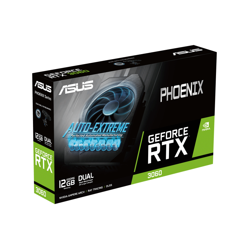 ASUS Phoenix GeForce RTX 3060 Graphics Card LHR