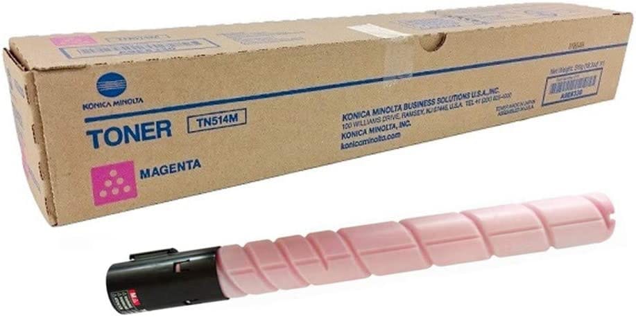 White Box Compatible Konica Minolta TN514M Magenta Toner Cartridge
