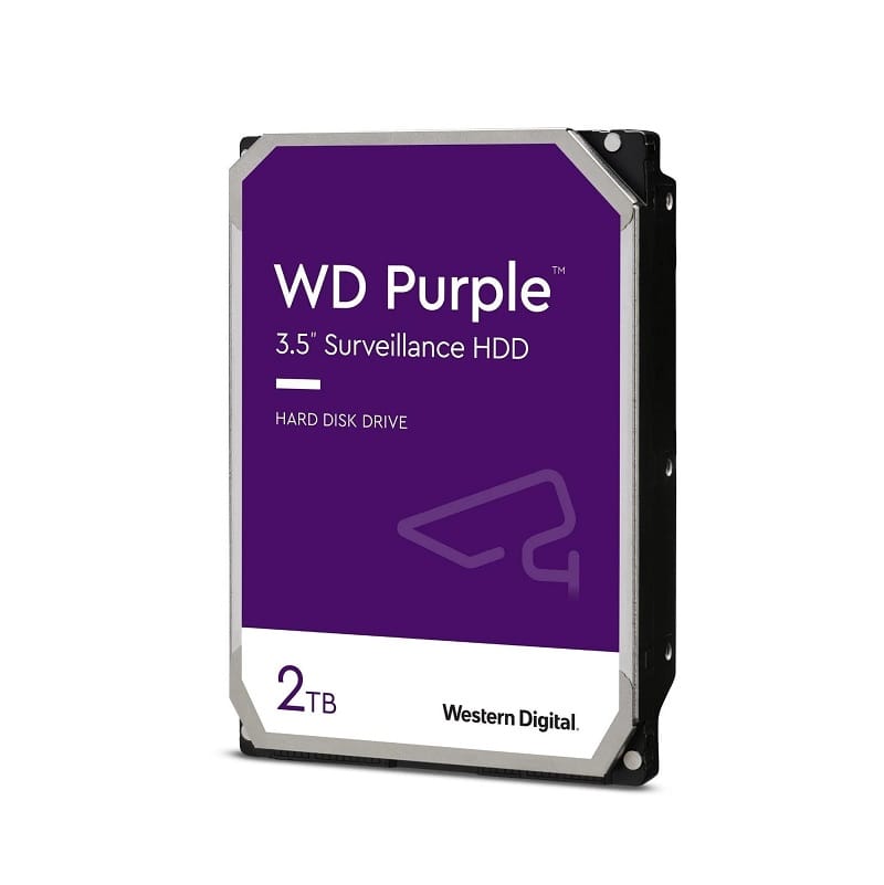 Western Digital 2TB Purple 3.5" SATA Surveillance Hard Drive