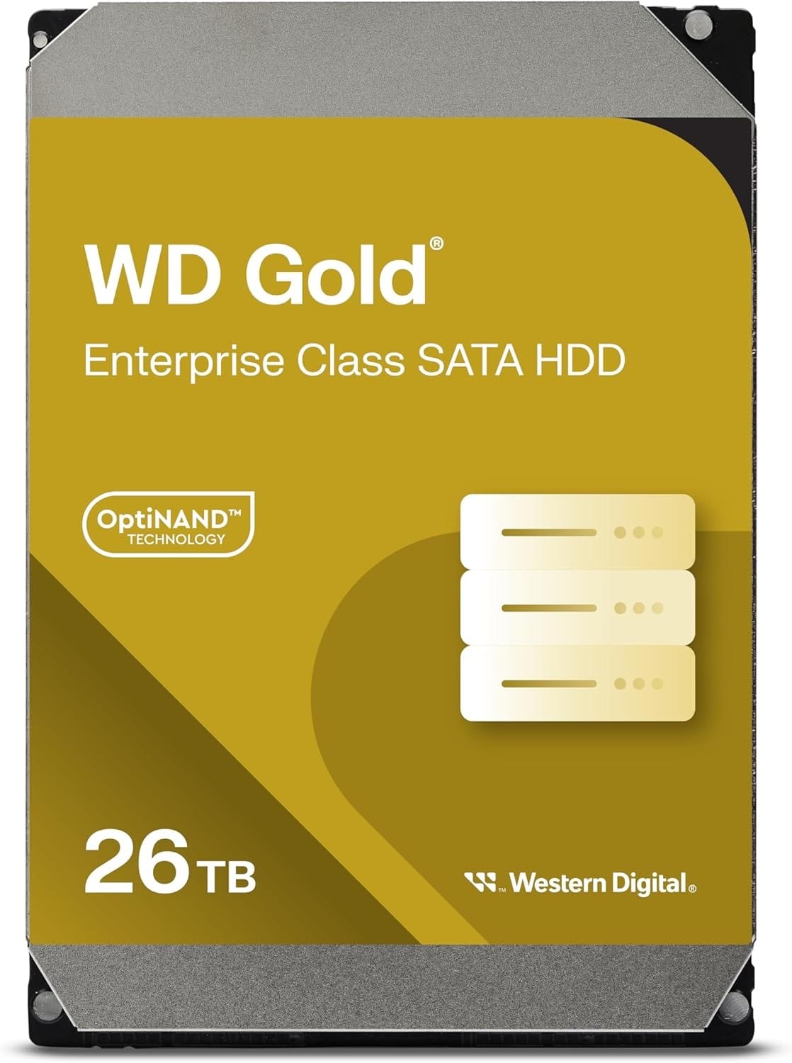 WD Gold Enterprise Class 26TB 3.5" SATA Hard Drive