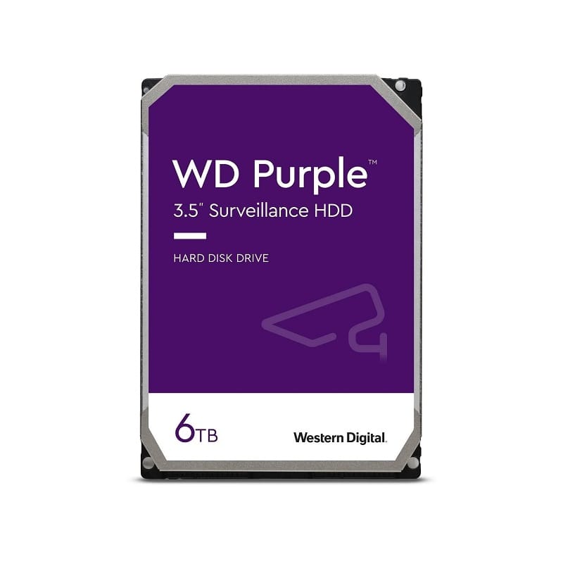 Western Digital 6TB Purple 3.5" SATA Surveillance Hard Drive