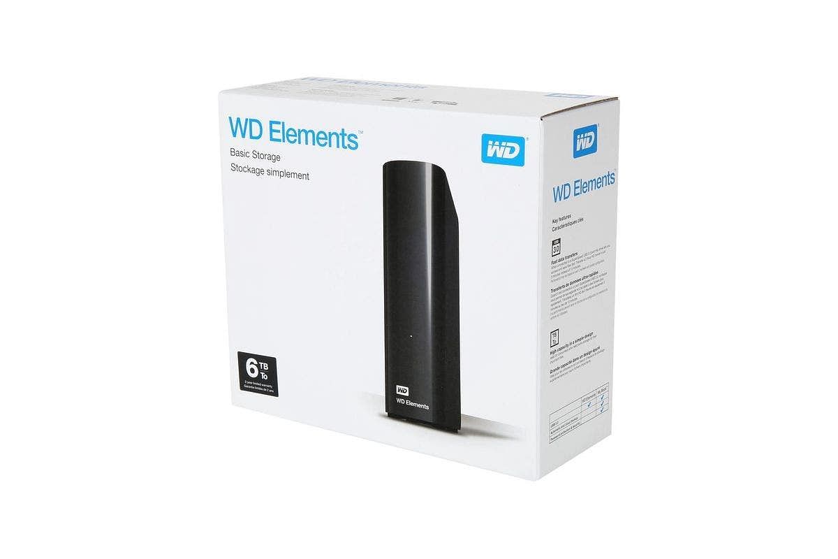 Western Digital Elements Desktop 6TB 3.5